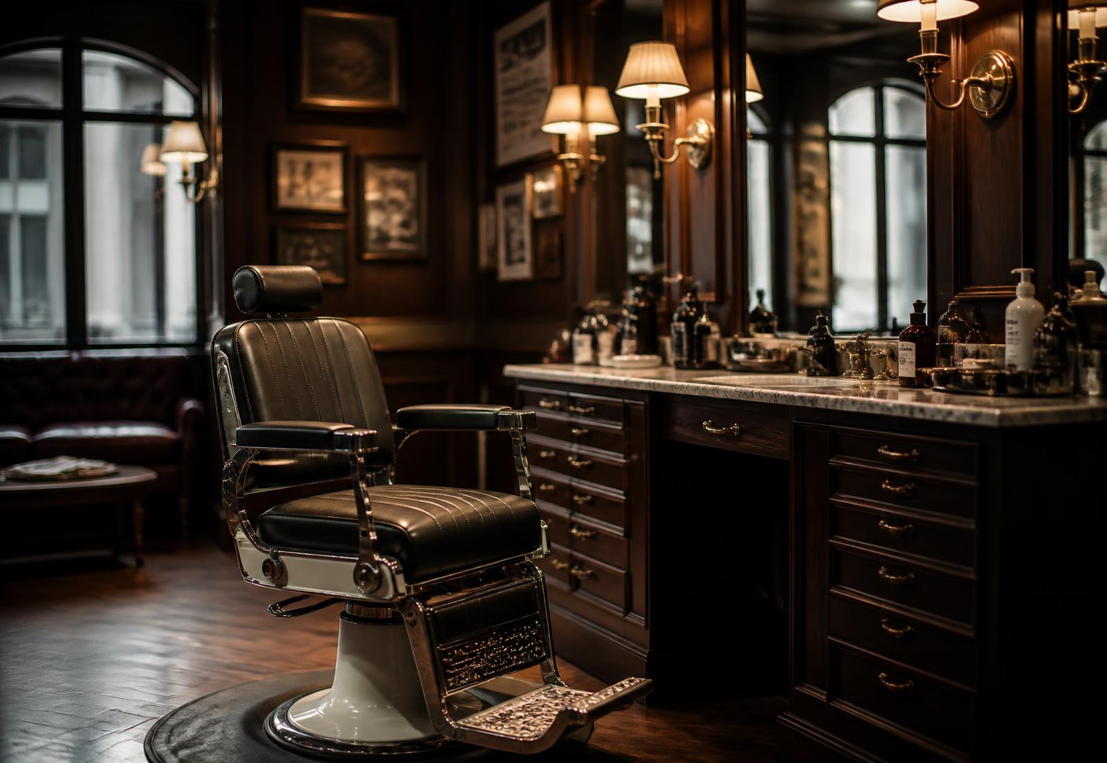 Interior of the Supercuts salon in Camden, Delaware